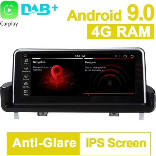 PX6 10.25" 4G RAM Android 9.0 System Car GPS Navigation Media Stereo Radio For BMW 3 Series E90 E91 E92 E93 (2005-2012)