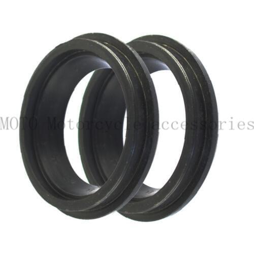 Motorcycle Front Fork Dust Seal 43*55 43*54 46*58 Universal Dirt Racing Bike Damper Shock Absorber Front Fork Dust Seal 1 Pair