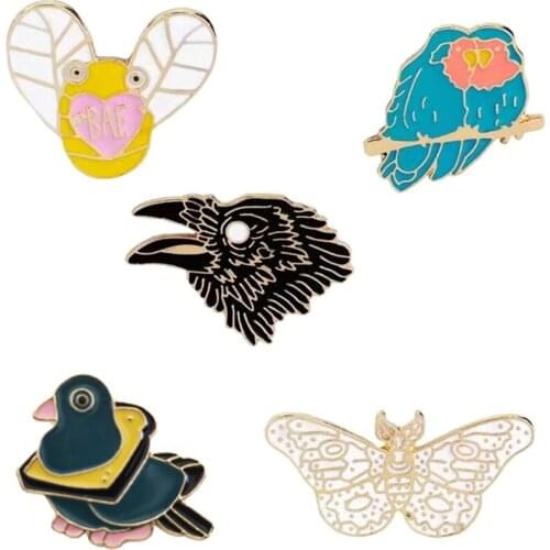 RSHCZY Bird Brooches For Clothes