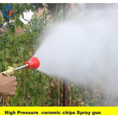 Garden Spray Gun High Pressure Agricultural Water Spray Gun Chemical Resistance
