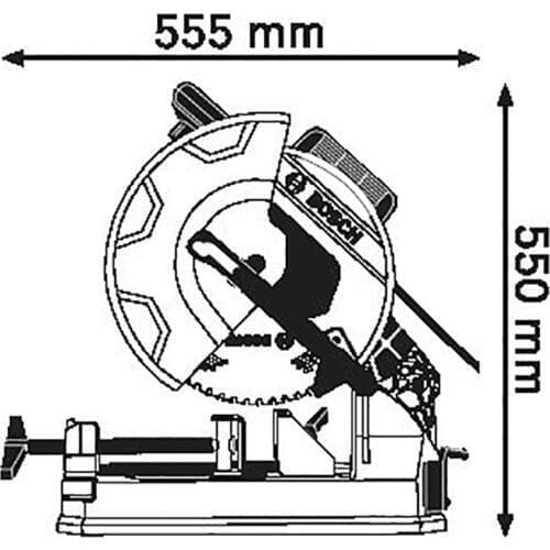 Metal Profile Cutting Machine Multi-functional Angle Steel Saw Table-type Inclined Alloy Saw Blade