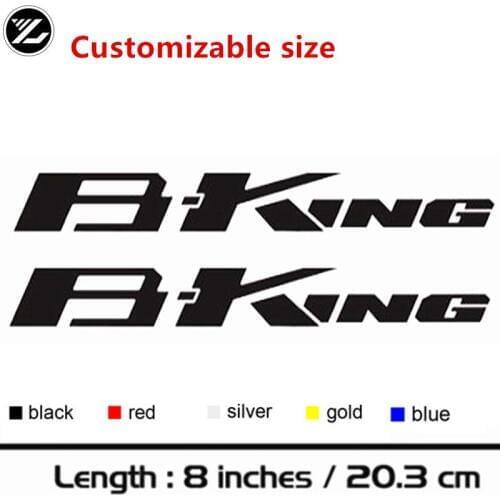 Motorcycle model sticker body sticker helmet personality pegatinas moto gp sticker for suzuki stickers B-KING a pair