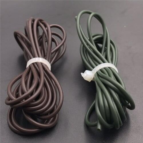 10M Carp Fishing Lead System Rig Tube Silicone Rig Tube Anti Tangle Rig Tube Silicone Fishing Line Accessories Terminal Tackle