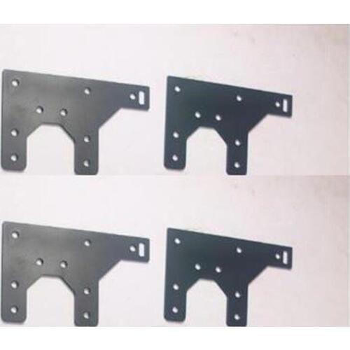 SWMAKER 4pcs U-Shaped Corner Joiner End Plates (4) for the OX CNC