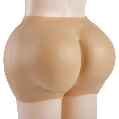 Panties Men and Lady Bionic Skin Silica Gel Pads Silicone Panties for Shemale Transgender Crossdresser Drag Queen Cosreast Forms