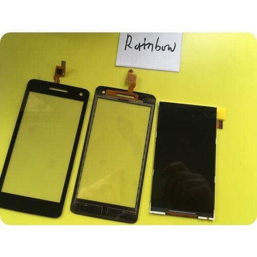 Wyieno For Wiko Rainbow LCD Display Screen Touch Sensor Panel Replacement Parts + tracking