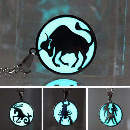 ZHIZSMALL Women's Pendants Zodiac Signs