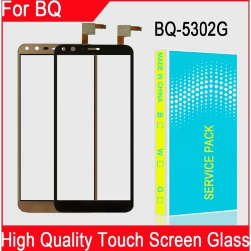 5.34" Mobile Touch Screen Sensor For BQ BQ-5302G Velvet 2 BQ-5302 BQ 5302G Touch Screen Digitizer Front Glass Panel