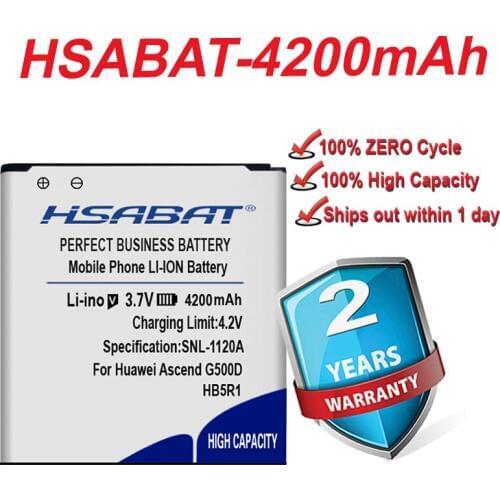 HB5R1 4200mAh Battery Use for Huawei Ascend G500D G600 201HW Panama U8520 U8832 U8832D U8836D U8950 U8950D etc Battery