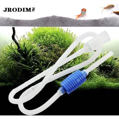 1.5M Aquarium Fish Tank Vacuum Gravel Water Filter Siphon Pump Manual Easy to Operate Cleaner Pump Safe Vacuum Cleaner Tools