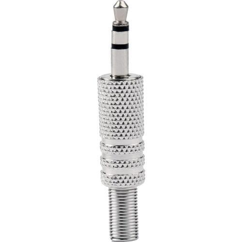 Areyourshop 3.5mm 1/8" Stereo Male Audio TRS Nickel Plated Jack Plug Connector Adapter 5/20PCS Wholesale Connector