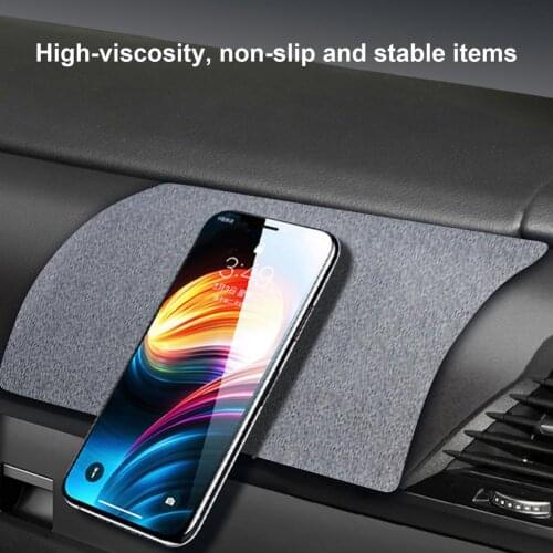 Car Anti-Slip Mat Pads Car Dashboard Sticky Silicone Mat Auto Non-Slip Sticky Gel Pad For Phone Holder Car Styling Interior
