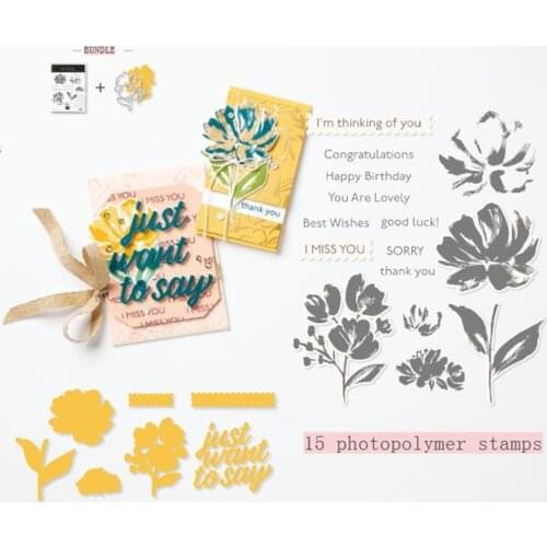 MPART GALLERY Metal Cutting Dies And Stamps Stencils for DIY Scrapbooking Album Embossing Paper Cards Crafts Die Cuts