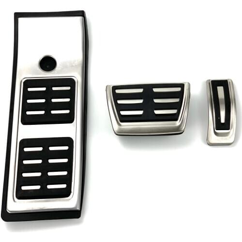 For Audi Q5 Q5L SQ5 2017-2020 Accelerator Gas Brake Foot Rest Pedal Cover ad Plate Car Accessories