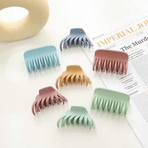 New Fashion Explosion Selling Simple Geometry Hairpin Hair Claw Barrettes for Women Girl Accessories Headwear