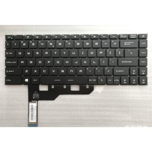 New For MSI GE66 Raider MS-1541 10SF 10SFS 10SGS GS66 Stealth 10SE 10SD MS-16V1 Keyboard US Black With Per-Key RGB Backlight
