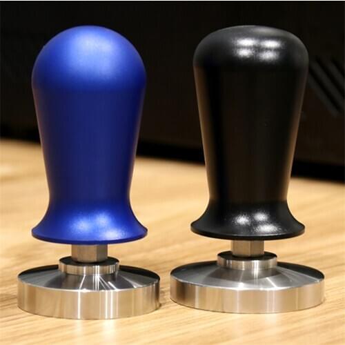 Calibrated Coffee Tamper Powder Hammer Pressure 49mm51mm53mm54mm57.5mm58mm Stainless Steel Flat Base Espresso For Barista