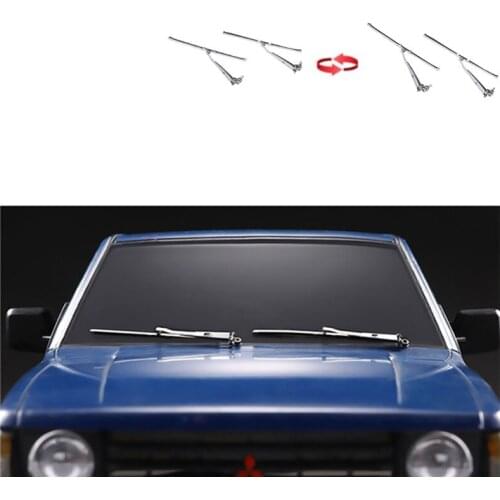 CC01 Tamiya Drift Car Replaceable Scraping Strip Metal Parts KTI Movable Wiper Hardened Thickened