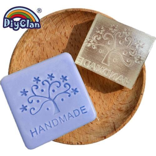 Star Tree Styles Acrylic DIY Resin Chapte Handmade Resin Soap Stamp Chapter Diy Patterns Z0091DS
