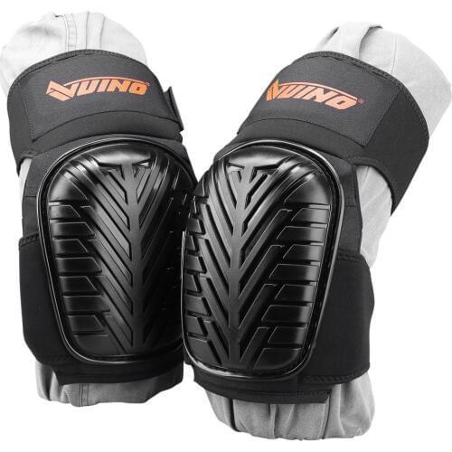 Heavy Duty Knee Pads with Comfortable Gel Cushion Adjustable Straps and EVA Foam Padding for Working, Gardning, Cleaning