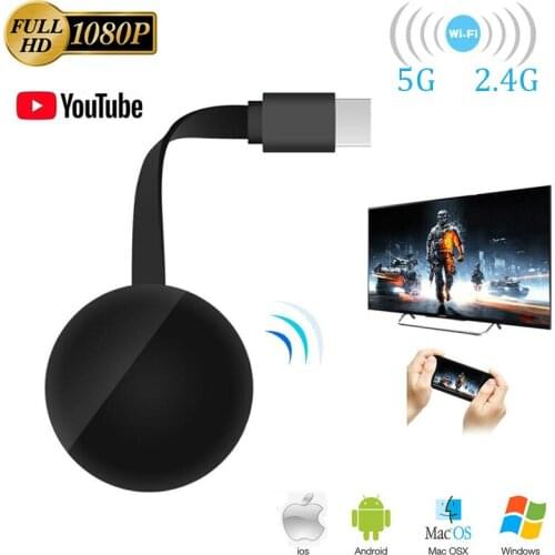 G7s Wifi TV Stick HDMI-compatible MiraScreen 5G 2.4G Wireless tv Dongle Receiver 1080P Wifi Miracast with Airplay DLNA for IOS