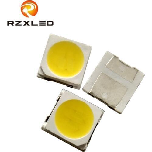 100PCS/Lot 1W 3.0*3.0*0.68MM SMD 3030 LED 9Volt Natural Warm Cool White Pink Amber blue 140LM Of 100mA For car light