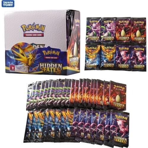 324Pcs Pokemon Cards Box TCG: Sun & Moon Evolutions Pokemon Booster Shinny Card Pokemon Game Toy Kids Birthday Gift