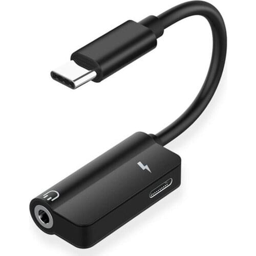 Audio cable Type C 3.5 Jack Earphone Cable USB C to 3.5mm Headphones Adapter For Huawei P30 pro Xiaomi Mi 10 phone accessories