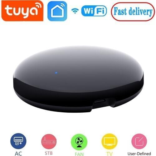Wireless Tuya APP Remote Controller WiFi+IR Switch Support Voice Control for Google Home Alexa Tmall Smart Home Automation