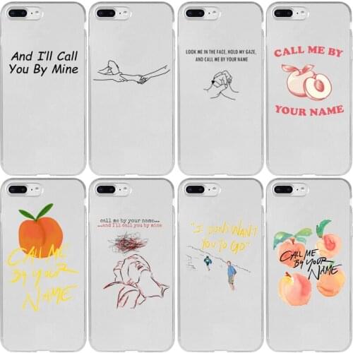 Peach and Plum Call Me By Your Name CMBYN Cover Case for Xiaomi Note 10 9 8 SE 9T Pro Lite Explorer