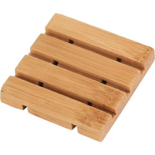 Wooden soap rack custom LOGO carving soap dish wholesale wooden soap box bamboo handmade soap holder SN2732