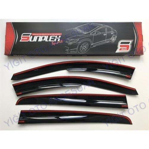 For OPEL ASTRA G SEDAN-HB Rain Wind Deflector 1998-2003 Sunshade Curtains Car Windshield Auto Accessory Universal Spilitter