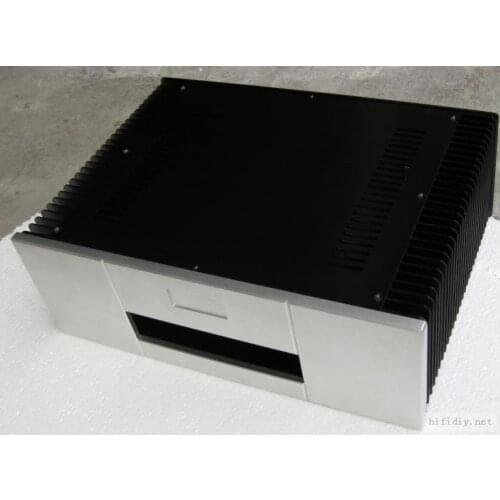 GAOWEN-C All Aluminum Power Amplifier Chassis Large Enclosure Box Audio Amp Case 430MM*150MM*313MM