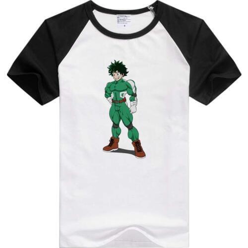 Boku no hero academia deku short sleeve casual Men Women T-shirt Comfortable Tshirt Cool Print Tops GA905