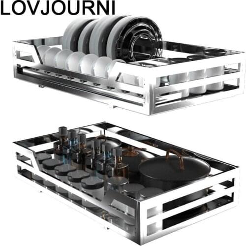 Mutfak Malzemeleri Drawer for Corredera Cucina Stainless Steel Cocina Cozinha Rack Kitchen Cabinet Cestas Para Organizar Basket