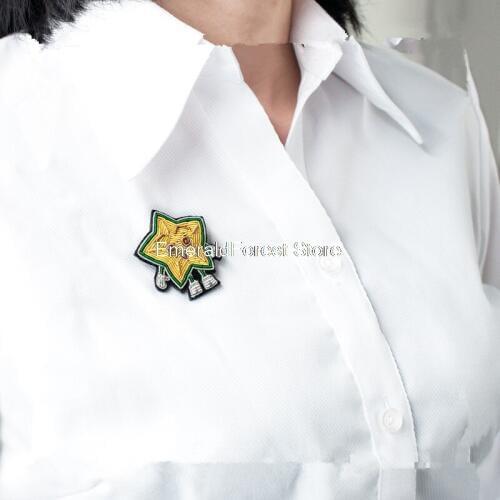 Anti-light small stars brooch female accessories high-grade temperament simple mini-pin decorative creative wild brooches tide