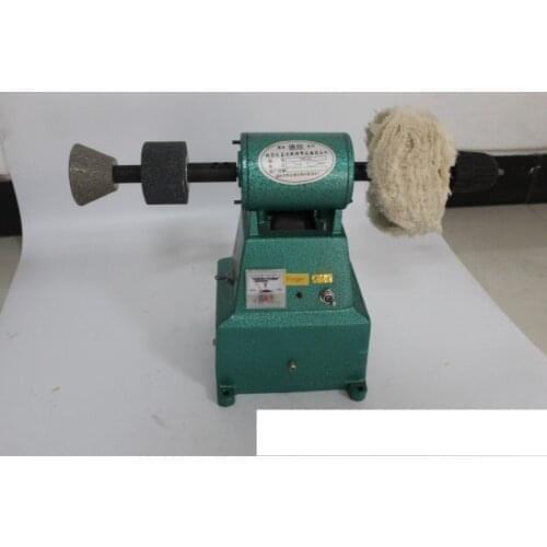 Small leather shoes polishing machine