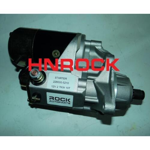 NEW STARTER MOTOR 228000-5210 228000-5211 6665654 RS01508 17458 FOR Bobcat Skid Steer Loaders