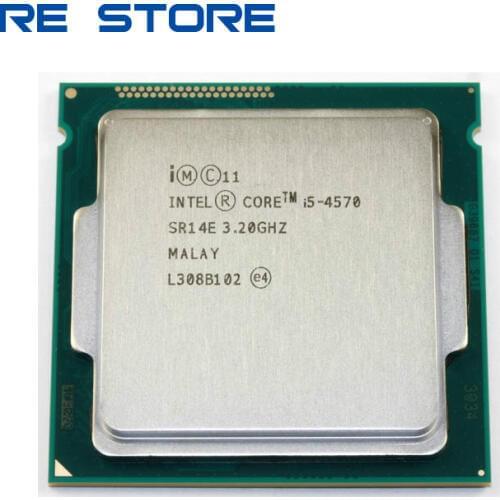 Used Intel Core i5 4570 processor Quad-Core 3.2GHz LGA 1150 desktop cpu