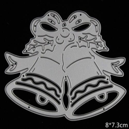 The Christmas Bell Metal Cutting Dies Stencil for DIY Scrapbooking Album Embossing Paper Cards Deco Crafts Die Cuts