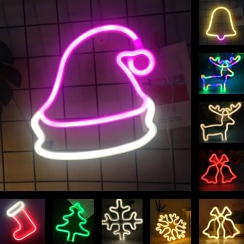 LED Neno Night Light Led Room Light Decorative Night Light Halloween Festival Decoration Lights Neon Lamp For Room