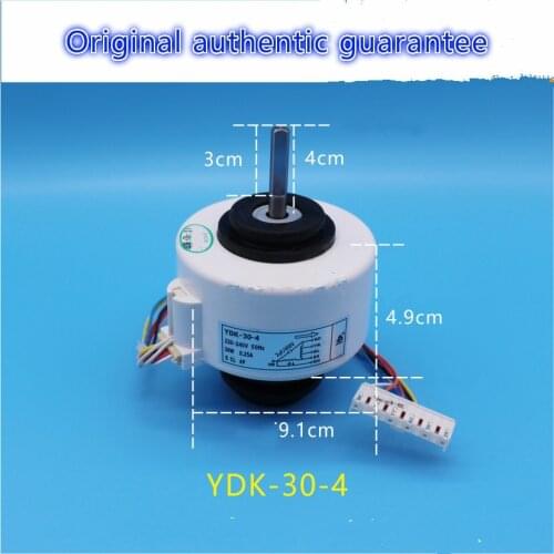 Indoor motor Plastic motor 6 wire mechanical motor YDK-30-4 for Chigo air conditioning