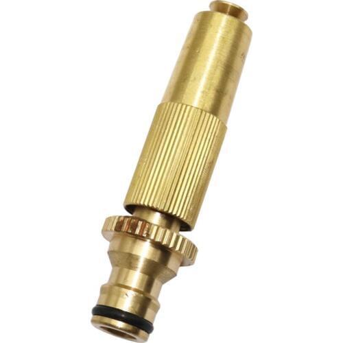 Copper High Pressure Adjustable Garden Water Gun Garden Irrigation Watering Car Washing Straight Water Guns 1 Pcs