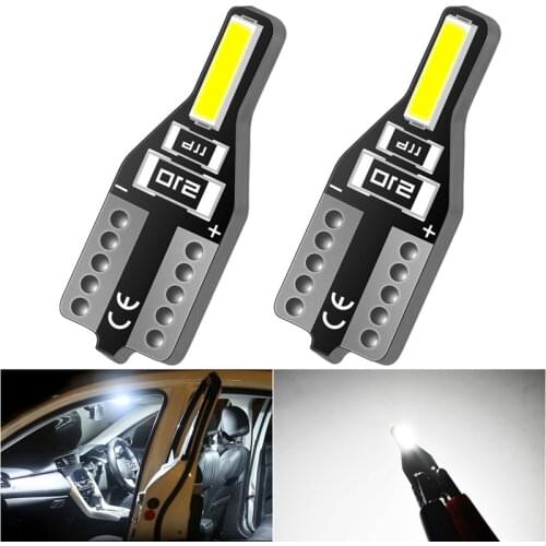2pcs T10 W5W Led Bulb Auto Car Interior Light For Volkswagen VW Golf 4 6 Passat B6 B8 B5 B7 MK7 MK6 MK3 T5 T6 Auto Led Bulbs 12V