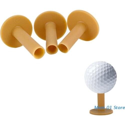 60/70/80mm Rubber Driving Range Golf Tees Holder Tee Home Training Practice Mat