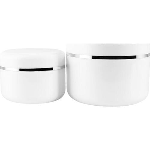 20g white plastic bottle jar pot bottle for eye cream/essence/moisturizer/gel skin care cosmetic packing