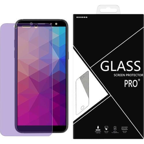 CAMDEMS 2in1 50PCS Anti-purple Ray Tempered Glass for samsung M10 M20 M30 M40 M50 A8 A9 A8S A10 A10E A20 A20E screen protector