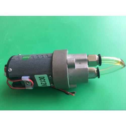 DC 12V Gear Oil Pump Engine Oil Pump Micro Self-suction Gear Oil Transfer Pump