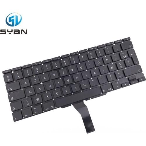 French A1370 A1465 keyboard with backlight for Macbook Air 11.6'' MC505 MC506 MC968 MC969 keyboards with backlit Brand New