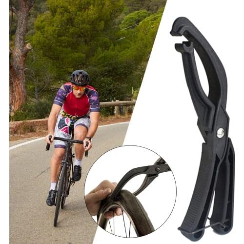 Bicycle Tire Repair Tool MTB Road Bike Plastic Tyre Remover Clamp Inserting Installation Holder Pliers Cycling Accessories